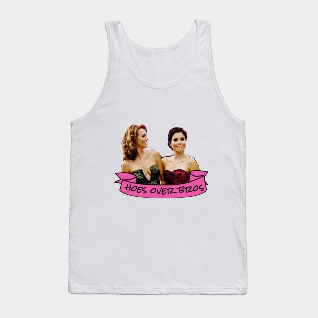 Hoes Over Bros Tank Top by lunalovebad